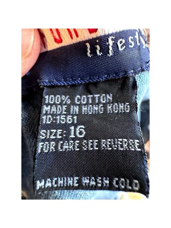 Vintage Bedford Fair Lifestyles Denim Jumpsuit - 16 - Picture 11 of 12